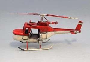 9973029 Nostalgic Model Car Classic Car Helicopter 40x12x18cm - Imagen 1 de 1