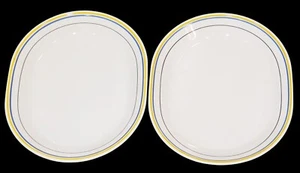 (2) SELTENE Corelle CASA FLORA Ovale Servierplatten 12 X 10" von Corning - Bild 1 von 6