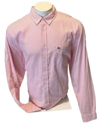 CAMISA DE VESTIR LACOSTE HOMBRE GRANDE Y ALTA (Talla 3XLT, 5XLT, 6XLT) Foto 1 de 4