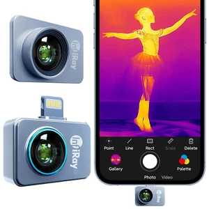 InfiRay P2Pro MacroLens Thermal Imager Lightning for Iphone Wärmebildkamera - Zdjęcie 1 z 7