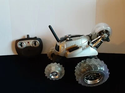 Remote control monster tumbler silver 71/2 x 5 1/2 x  7 1/4 - Image 1 of 4