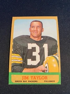 1963 TOPPS FOOTBALL #87 JIM TAYLOR!! PACKERS!! $1 SHIPPING!! - Picture 1 of 2