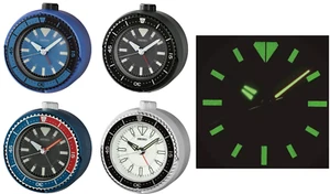 [100% Seiko] QHE207 Bedside Alarm Clock 4 colors snooze,beep,light+FREE SHIP~NEW - Picture 1 of 5