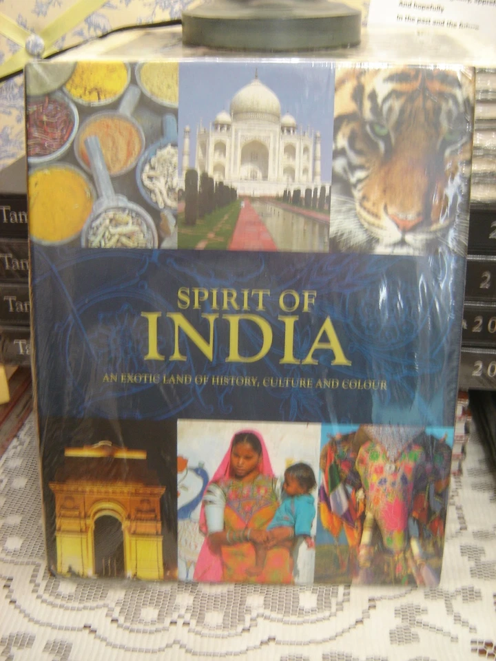 Spirit of India: An Exotic Land of History, Culture & Colour. NEW  $30 free ship Foto 1 de 1