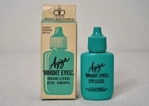 Vintage Aziza Matchabelli sterile helle Augentropfen Kunststoff Film Requisite Apotheke - Bild 1 von 8
