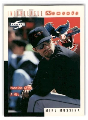 Mike Mussina 1998 Score Baseball #258 Baltimore Orioles - Image 1 of 2