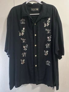Nat Nash Edición de Lujo “El Sueño Americano” 2XL Seda Estilo Tony Soprano - Imagen 1 de 7