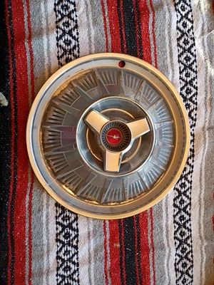 1964-66 Ford Thunderbird Tbird 15” Spinner Flipper Wheel Cover Hub Cap Vintage - Изображение 1 из 3