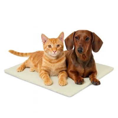 WARM AND COMFORTABLE SELF HEATING PET MAT WITH SOFT REMOVABLE WASHABLE COVER - Image 1 of 4