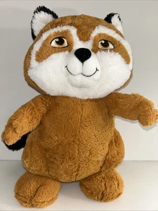 Hallmark Shirt Tales Rick Raccoon Uber Plush 16" Stuffed Anima Soft Sitched Eyes - Picture 1 of 7