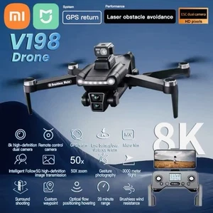 Xiaomi V168 Original GPS Drone 5G Professional 8K HD Aerial Photography Dual-Cam - Picture 1 of 7