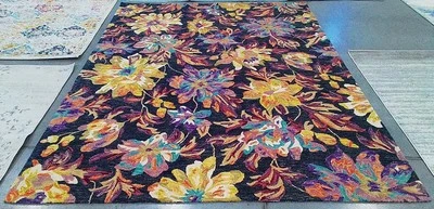 Ковер с дефектом ДРЕВЕСНЫЙ УГОЛЬ/СЛИВА 8 футов 0 дюймов x 10 футов 0 дюймов, сниженная цена 1172777426 BLM467H-8 - Изображение 1 из 4