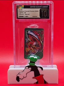 CGC Pristine 10 Ho-Oh 2024 7-Eleven Special Pokémon Frienda Promo T-ARTS #P - Bild 1 von 3