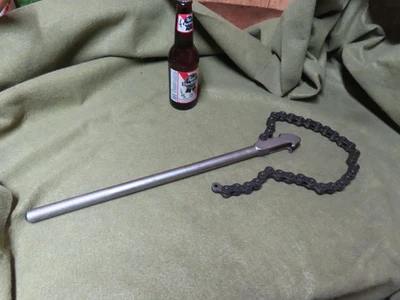 Llave de cadena OTC 7401, 19-1/2" OAL, se adapta a tubería de 6-1/2", EE. UU.~GD+🤠🤠🤠OTC9.17.25 Foto 1 de 4