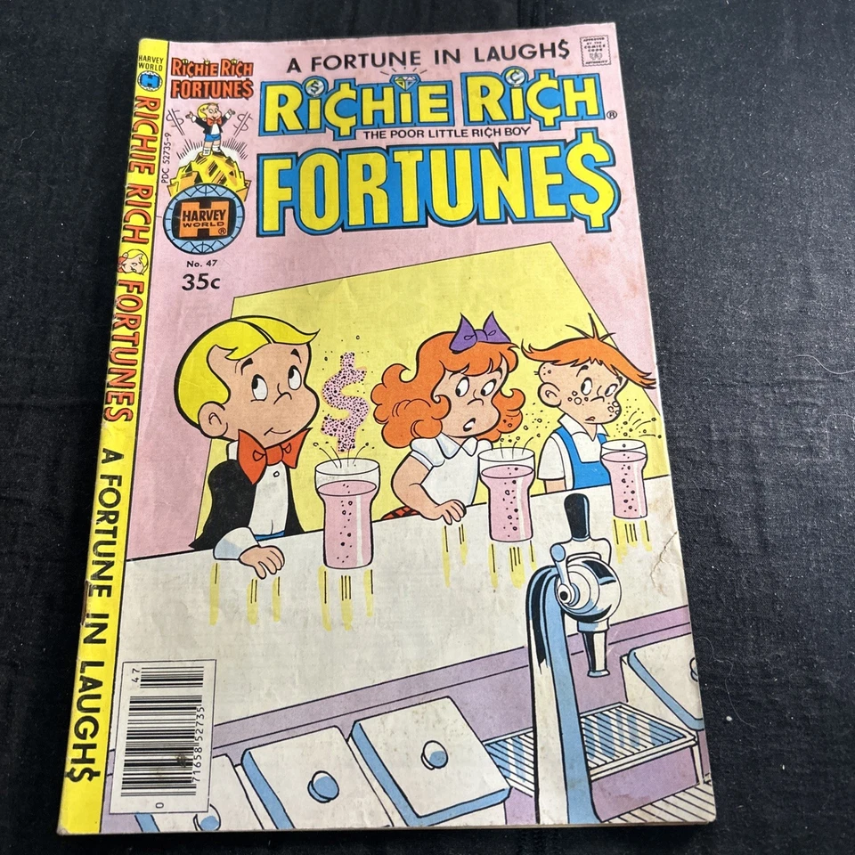 Richie Rich Fortunes Harvey Comic Books No. 47 August 1979 - Image 1 of 4