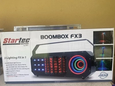 ADJ American DJ Startec BoomBox FX3 3-FX-IN-1 Party Effect Lighting *SEE VIDEO* - Image 1 of 4