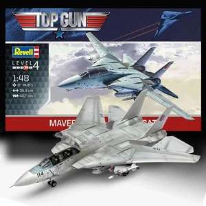 REVELL 5984 1/48 MAVERICK'S F-14A TOMCAT MODEL KIT - Picture 1 of 7