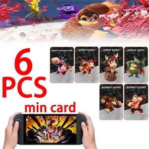 2025 6 piezas Juego 3D Donkey Kong Bananza Mini NFC Tarjetas Etiquetas Para Nintendo Switch 2 - Imagen 1 de 6