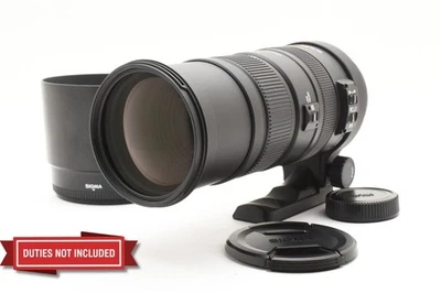 [MINT w/ Hood] SIGMA APO 150-500mm F/5-6.3 DG OS HSM Lens For Nikon from JAPAN - Image 1 of 4