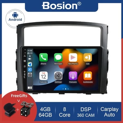 CarPlay Car Radio For Mitsubishi Montero 2006-2019 Android 14 GPS Navi 4G+64G - Image 1 of 4
