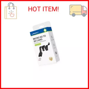 LANMU Micro SD to SD Card Extension Cable Adapter Flexible Extender Compatible w - Picture 1 of 2