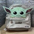 Star Wars Disney Bioworld Mandalorian Grogu Child Baby Yoda Mini Backpack NEW