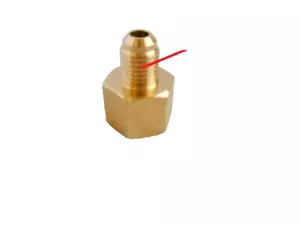 Metrische Verschraubung M16X1,5 Buchse auf M11X1,25 Stecker Flare - Bild 1 von 1