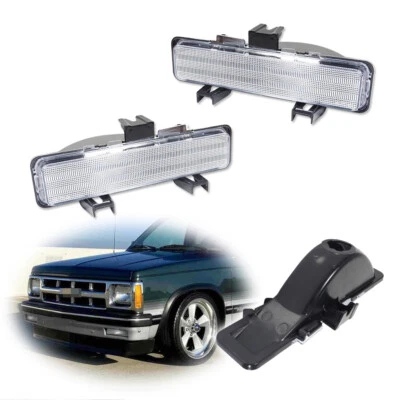 Turn Signal Light For 1982-1993 Chevy S10 1983-1994 S10 Blazer RH and LH Set - Image 1 of 4