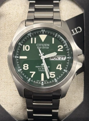 Reloj Radio Citizen PROMASTER PMD56-2951 LAND Eco Drive Importación Japón Nuevo Foto 1 de 4