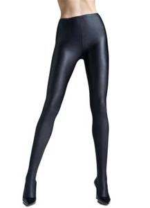 Medias Gatta Brillant 120 Denier satinadas brillantes negras opacas - Imagen 1 de 4