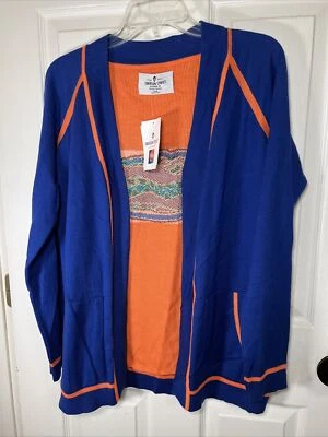 Cárdigan Suéter Pequeño Nuevo con Etiquetas $100 University of Florida Gator Bowl Borde en Contraste Foto 1 de 4