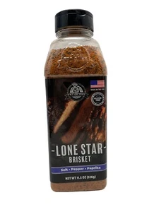Pit Boss Seasoning Rubs 11.5 Oz Lonestar Beef Brisket - Salt - Pepper - Paprika - Picture 1 of 5