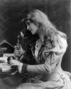 Teléfono Candle Stick 1905 Vintage 8x10 Reimpresión De Foto Antigua - Imagen 1 de 1