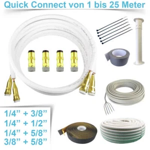 Quick Connect Schnellkupplungen für Klimaanlagen 1-25 Meter - Bild 1 von 5