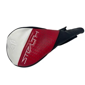 2023 TaylorMade Golf Stealth 2 Driver Headcover Color Red Black White New - Picture 1 of 5
