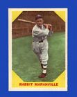 1960 Fleer Set-Break # 21 Rabbit Maranville NR-MINT *GMCARDS*