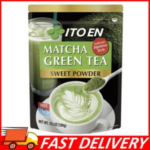 Ito En Matcha Green Tea, Sweet Powder, 17.5 Ounce, Sweetened Green Tea Powder - Picture 1 of 5