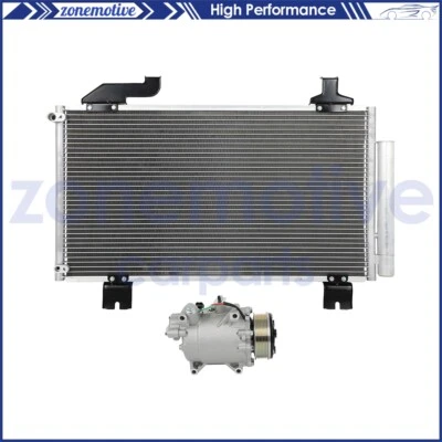 Kit de refrigeración de condensador y compresor de CA para Acura TSX 2009-2014 4 puertas 2,4 L l4 Foto 1 de 4