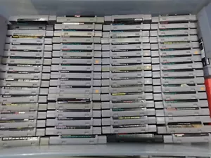 GRAN SELECCIÓN DE VIDEOJUEGOS SNES Super Nintendo SNES TÚ ELIGES DESPLEGABLE - Imagen 1 de 459