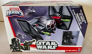 Star Wars Galactic Heroes First Order TIE Fighter & Figure Hasbro Playskool New - Picture 1 of 3