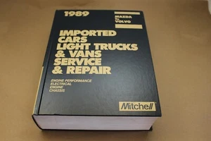 MITCHELL Imported Cars & Light Trucks & Vans Service & Repair Manual M-V 1989 - Picture 1 of 8