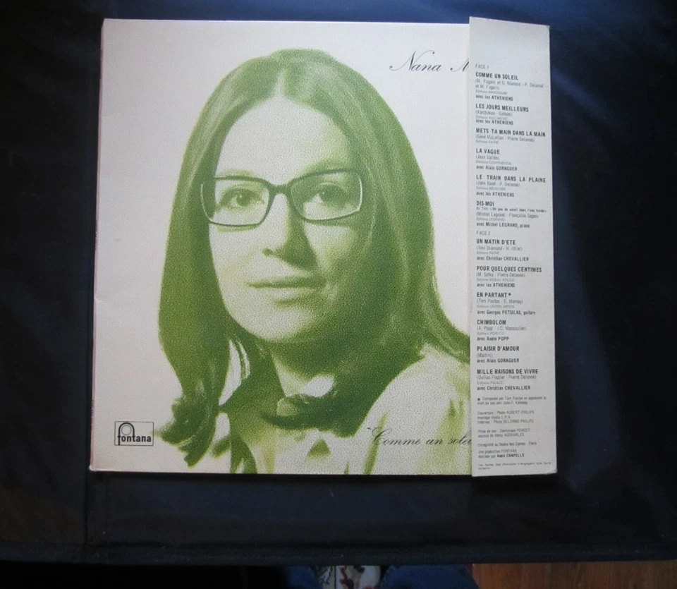 NANA MOUSKOURI - Comme Un Soleil (6325 301) - 12" Vinyl Record LP (1967) Foto 1 de 1