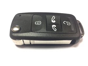 RFC 4 button flip key case for VW Transporter Shuttle T5 T6 remote - Picture 1 of 3