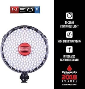 Rotolight NEO 2 On-Camera  LED Light With HSS Flash #RL-NEO-II - EXCELLENT