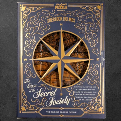 Professor Puzzle Sherlock Holmes The Case of the Secret Society Sliding Blocks - Image 1 of 4