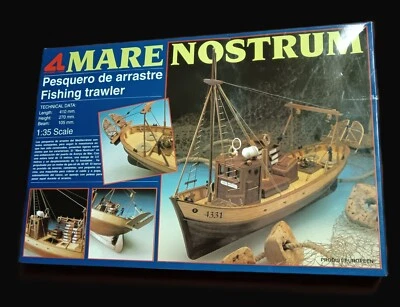 Mare Nostrum- Peschereccio 4331 - scala 1:35 Scatola modellismo - Immagine 1 di 4