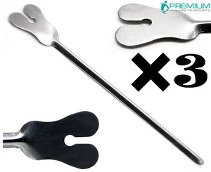 3x Punta de sonda de director ranurada dental quirúrgica y lazo de lengua 5" instrumentos nuevos - Imagen 1 de 4