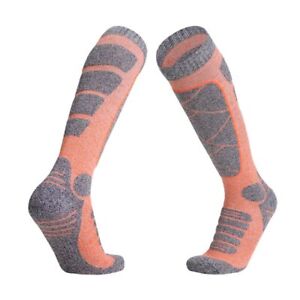 Leg Warmer Winter Ski Socks Thicken Warm Long Compression Socks  Men Women