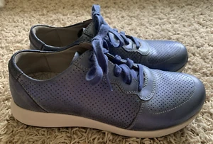 Dansko Sneakers Women's Christina Blue EUR 38 Walking Shoe Leather 4254057505 - Picture 1 of 13