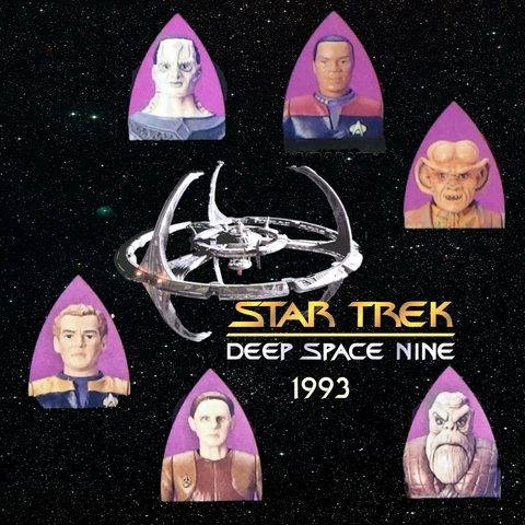 Deep Space Nine 1993 Loose Figures, Bases & Accessories Star Trek Playmates DS9 Cover